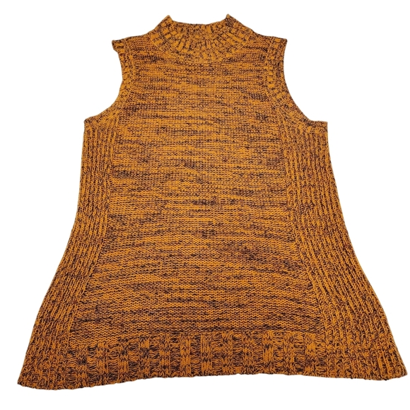 Nine West Sleeveless Mock Neck Sweater Size L - Picture 5 of 13